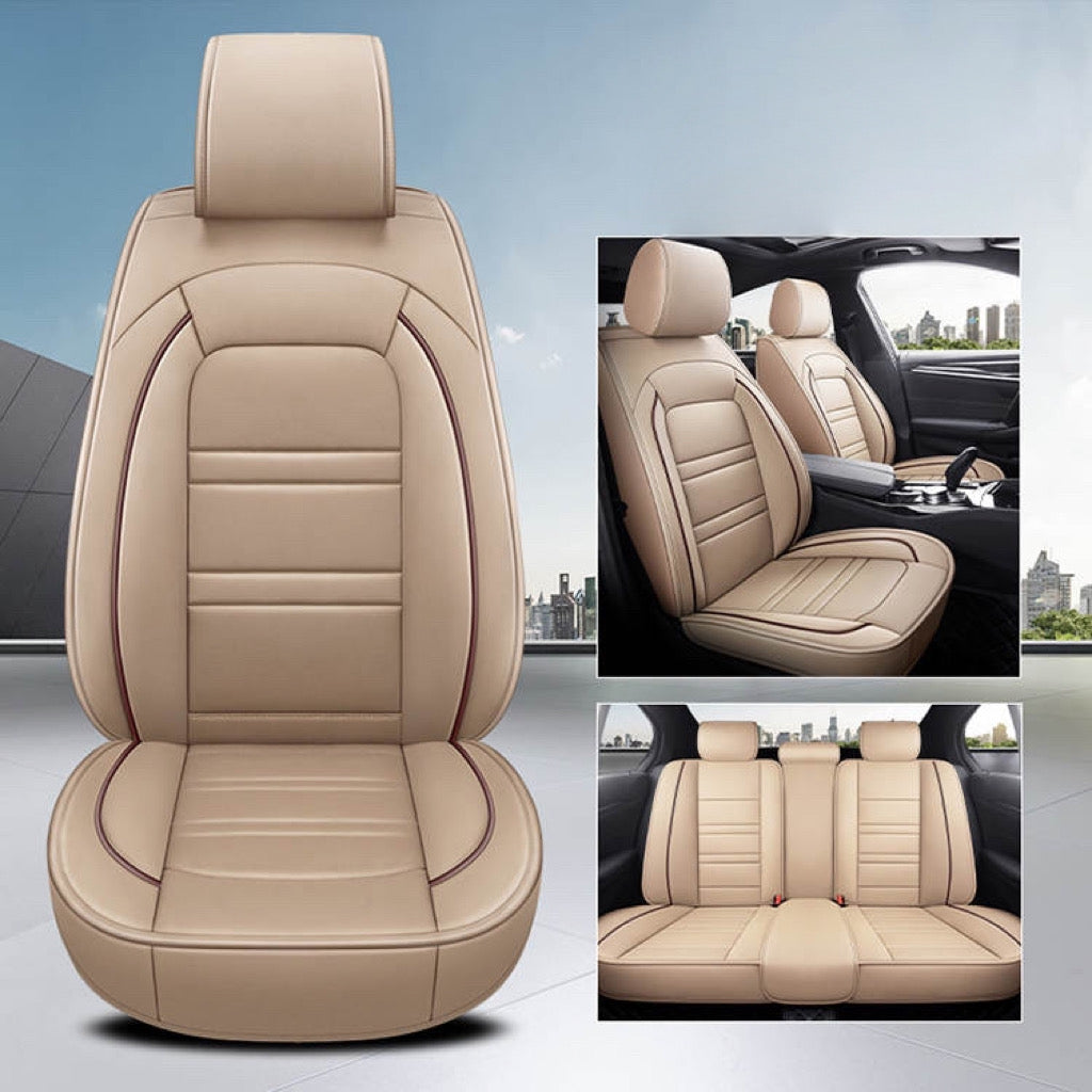 AUTOTREATS ELITE WATERPROOF SEAT COVERS FOR CARS HONDA CIVIC, ACCORD, HRV, CRV, TOYOTA COROLLA, CAMRY, RAV4, HYUNDAI ELANTRA, SONATA, VENUE, TUCSON, SANTA FE, CHEVROLET TRAX, EQUINOX, MALIBU, CRUZE