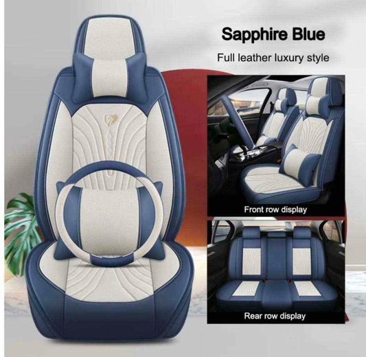 AUTOTREATS ULTRA LUXURY WATERPROOF SEAT COVERS FOR PICKUP TRUCKS FORD F-150, F-250, F-350, DODGE RAM 1500,2500,3500, CHEVROLET SILVERADO, COLORADO, TOYOTA TUNDRA, TACOMA