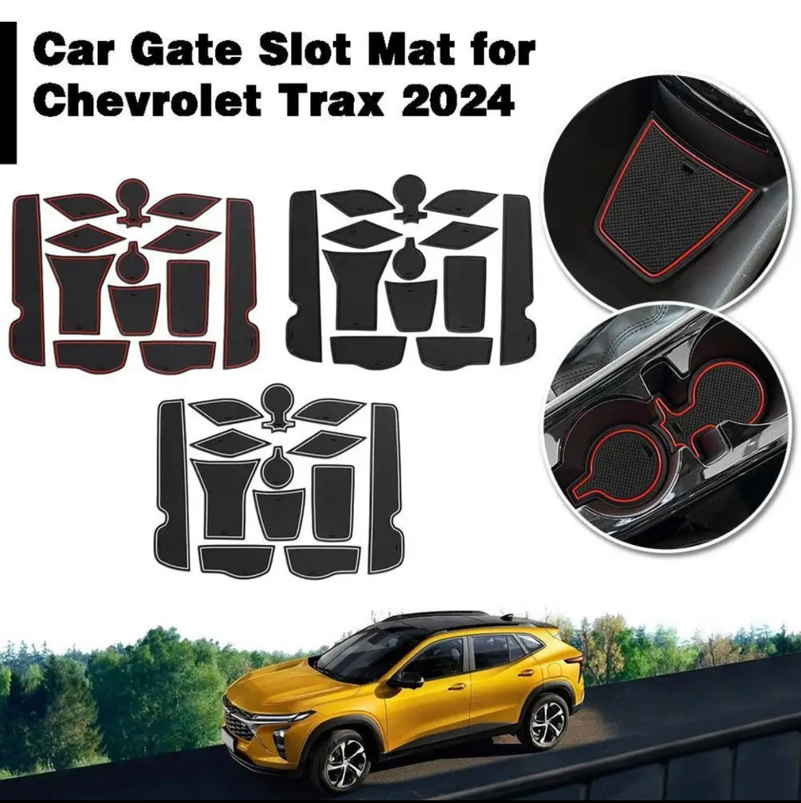 2024 CHEVROLET TRAX DOOR SLOT MATS